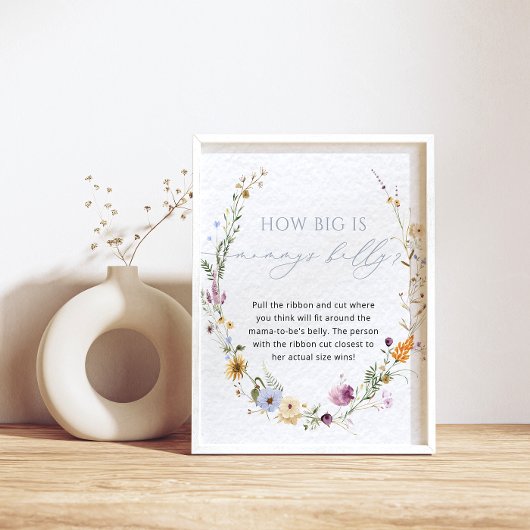 Wildblume Baby Shooter Game Poster