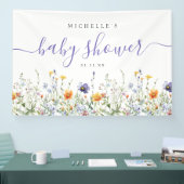 Wildblume Baby Showbanner Banner (Messe)