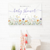 Wildblume Baby Showbanner Banner (InSitu)