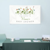 Wildblume Baby Showbanner Banner (Messeveranstaltung)
