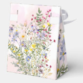 Wildblume Baby Showbox Geschenkschachtel (Rückseite)