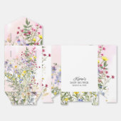 Wildblume Baby Showbox Geschenkschachtel (Ungefaltet)