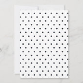 Wildblume Baby Showeinladung Einladung (Rückseite)