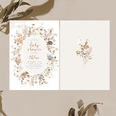 Wildblume Baby Shower Australian Native Animals Einladung