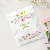 Wildblume Babydusche Danke Geschenktütchen (Versiegelt)