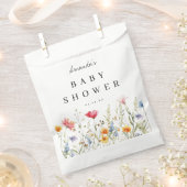 Wildblume Babydusche Geschenktütchen (Ausgeschnitten)