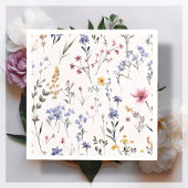 Wildblume | Babydusche Serviette