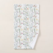 Wildblume Badhandtuch Set (Handtuch)