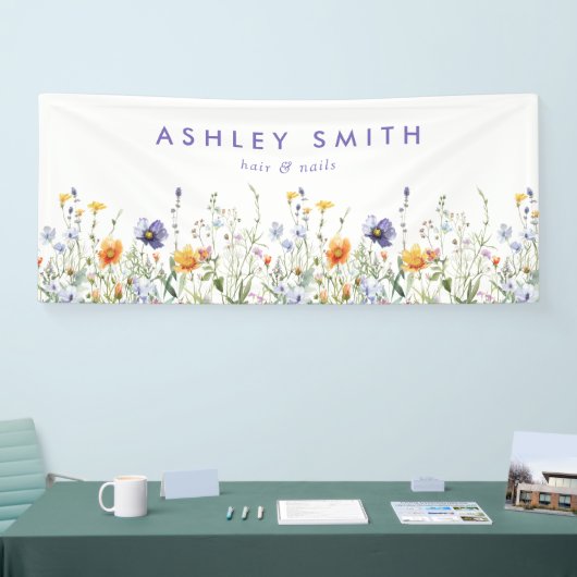 Wildblume Banner (Messe)