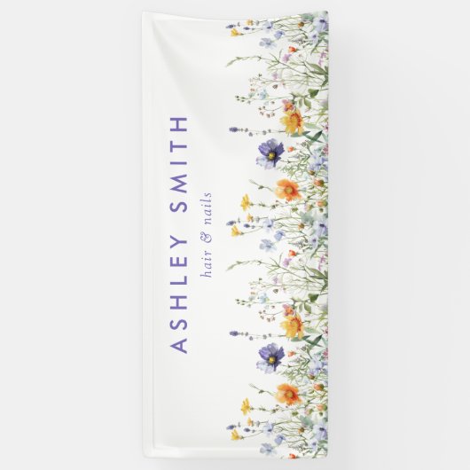 Wildblume Banner (Vertikal)