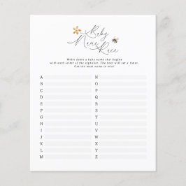 Wildblume bebenbabyname gegenüber modernem, elegan