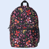 Wildblume Bedruckter Rucksack