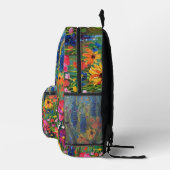 Wildblume Bedruckter Rucksack (Rechts)