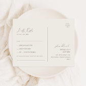 Wildblume Beige Garden Song Anfrage UAWG Postkarte