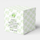Wildblume Bergamot Bath & Body Packaging Box Geschenkschachtel (Rückseite)