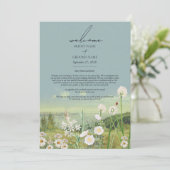 Wildblume Bergwelt Hochzeitreise (Stehend Vorderseite)