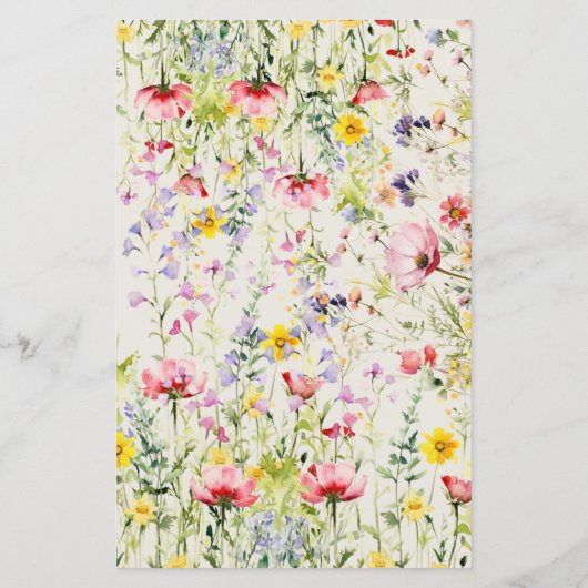 Wildblume Bingo | Spiele (Rückseite)