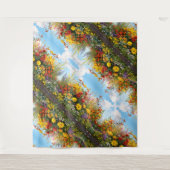 Wildblume Blockwandband Wandteppich (Vorderseite)