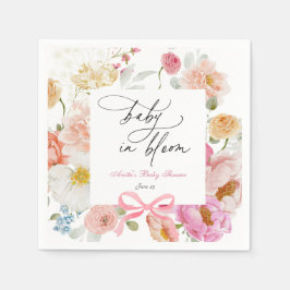 Wildblume Bloom Baby Dusche Napkins Serviette