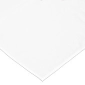 Wildblume Bloom Center Botanischer Stil Tischdecke (Schrägansicht)