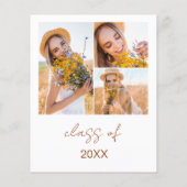 Wildblume Bloom Graduation Party Foto Boho (Rückseite)