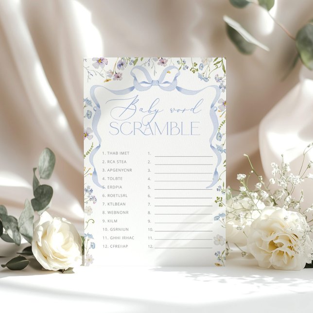 Wildblume Blue Bow Baby Scramble (Von Creator hochgeladen)