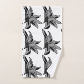 Wildblume Blume Badhandtuch Set (Handtuch)