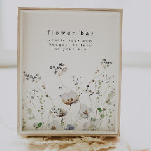 Wildblume Blume Bar Blume Station Signieren