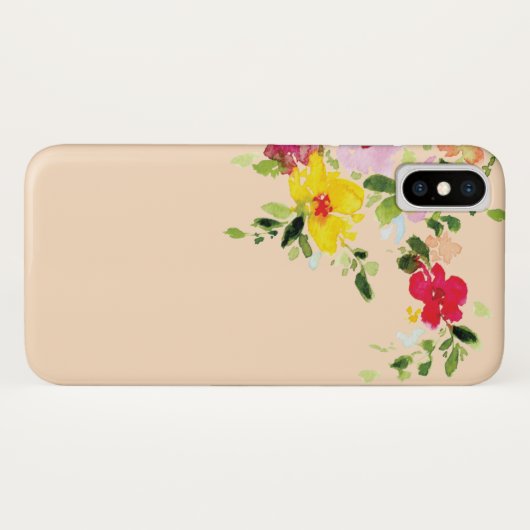 Wildblume Blume Blumenfarbe Case-Mate iPhone Hülle (Rückseite (Horizontal))