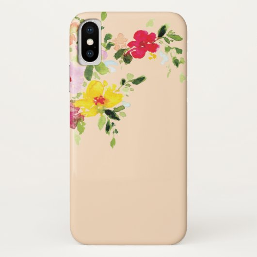 Wildblume Blume Blumenfarbe Case-Mate iPhone Hülle (Rückseite)