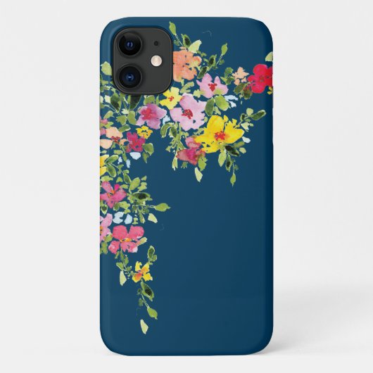 Wildblume Blume Blumenfarbe Case-Mate iPhone Hülle (Rückseite)
