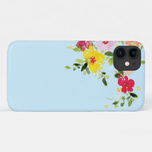 Wildblume Blume Blumenfarbe Case-Mate iPhone Hülle (Rückseite (Horizontal))