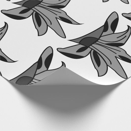 Wildblume Blume Geschenkpapier (Ecke)