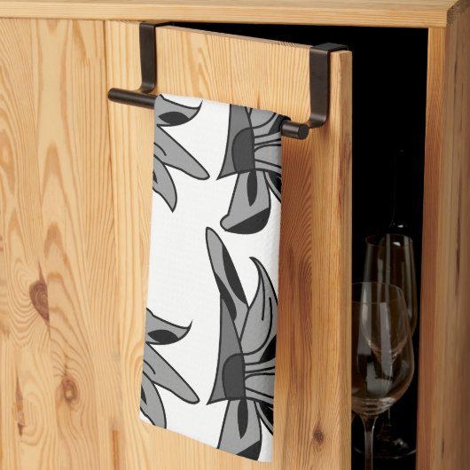 Wildblume Blume Geschirrtuch (Drittel gefaltet)