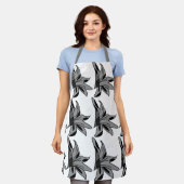 Wildblume Blume Schürze (Getragen)