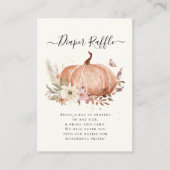 Wildblume Blume Wasserfarben Windeln Windeln Begleitkarte (Vorderseite)