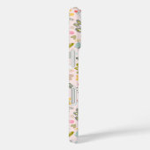 Wildblume Blumenbezeichnung Monogramm personalisie Case-Mate iPhone Hülle (Rückseite / Rechts)