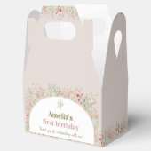 Wildblume Blumengarten Girl Birthday Gefallen Scha Geschenkschachtel (Geöffnet)