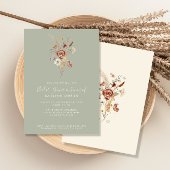 Wildblume Blumenkohl Brautparty Einladung