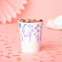 Wildblume Blumenkohl-Tasse: Botanischer Kaffeecup