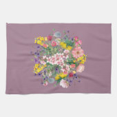 Wildblume Blumenküche Handtuch (Horizontal)