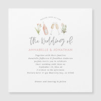 Wildblume Blumensekt Moderne Drehbuch verkünden