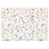 Wildblume Blumenstrauß Tischdecke (Vorderseite (Horizontal))
