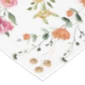 Wildblume Blumenstrauß Tischdecke (Schrägansicht)