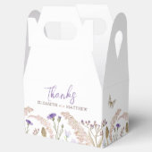 Wildblume Blumenwiesen Hochzeit im Herbst Geschenkschachtel (Geöffnet)