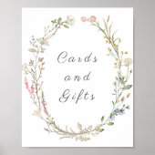 Wildblume Blumenzwiebelgärten Poster (Vorne)