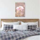 Wildblume Blush Pink Montana Leinwanddruck (Insitu (Schlafzimmer))
