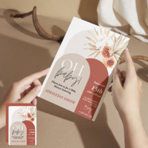 Wildblume Boho Baby Shower Invite - Gender Neutra