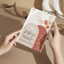 Wildblume Boho Baby Shower Invite - Gender Neutra