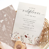 Wildblume Boho Baby Shower Woodsy Elegant